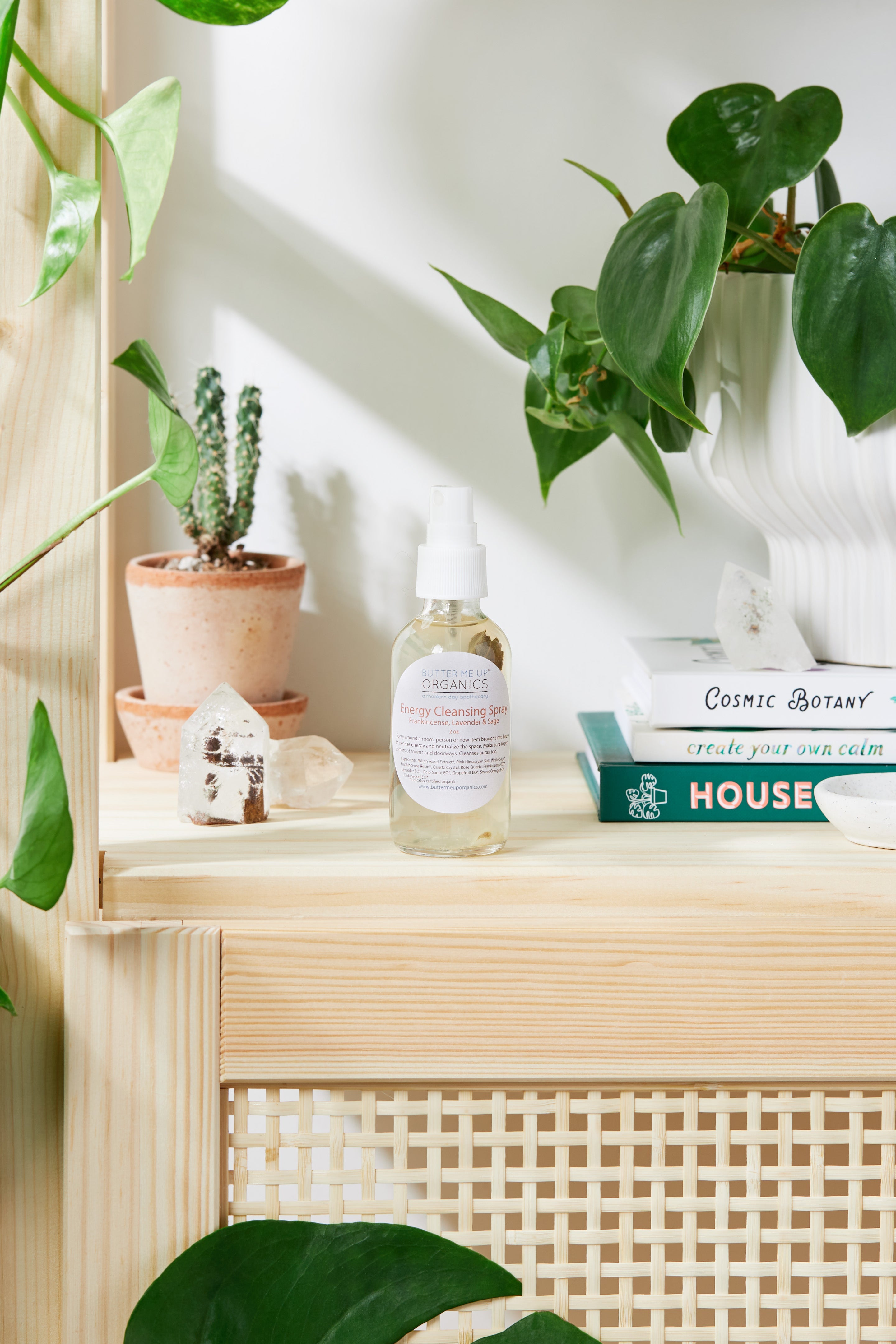 Organic Energy Cleansing Spray / Smudge Spray / Space Clearing / Energy Cleansing / Aura Cleansing / Purifying / Cleanse Negative Energy / in - Home photo