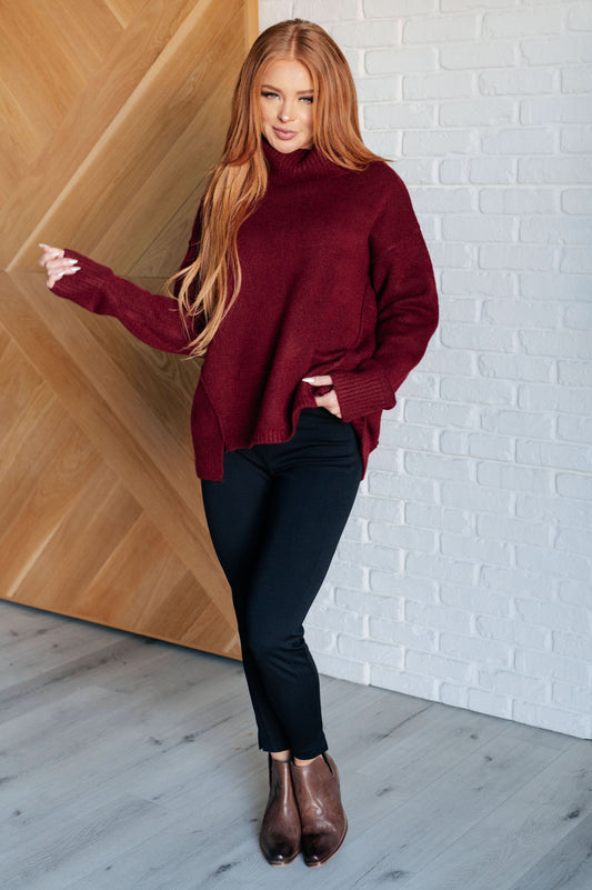 Envelop Me Turtleneck Sweater in - Tops photo