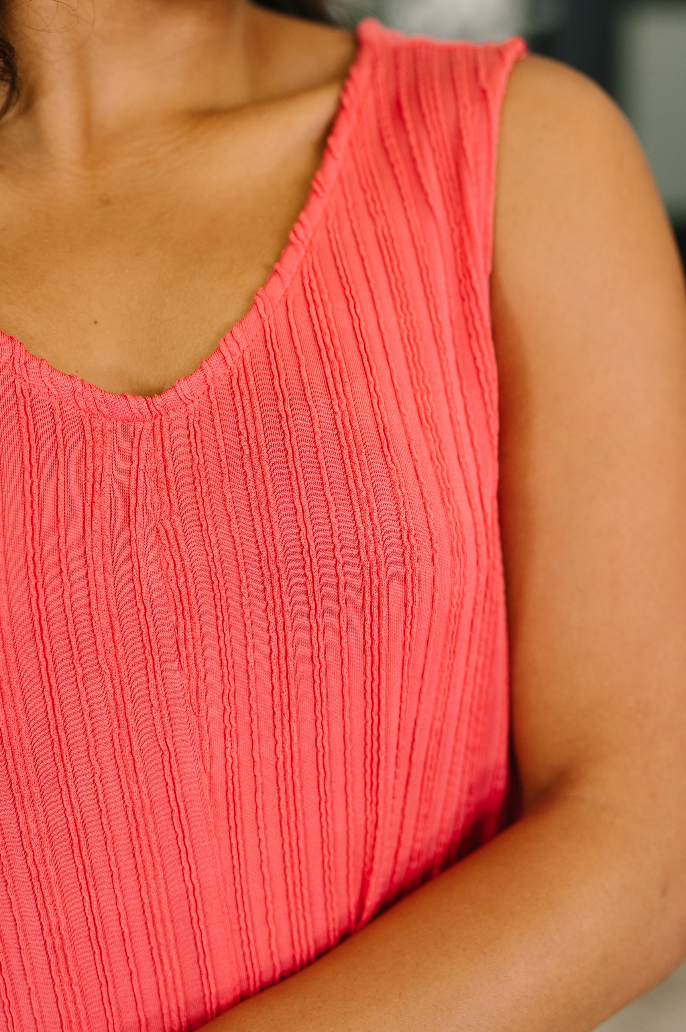 Everything She Wants Sleeveless Maxi Dress in Coral in - Womens photo