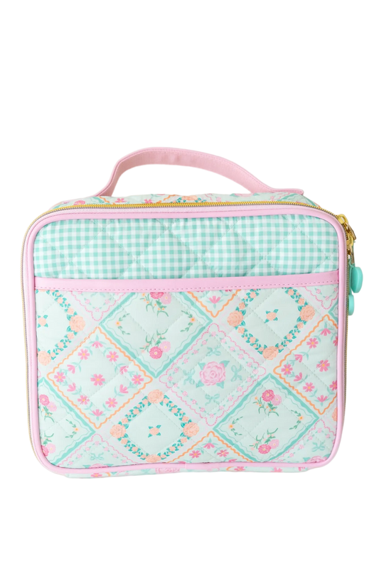 *PREORDER* Quilted Lunchbox ~ Petal Patchwork in - photo