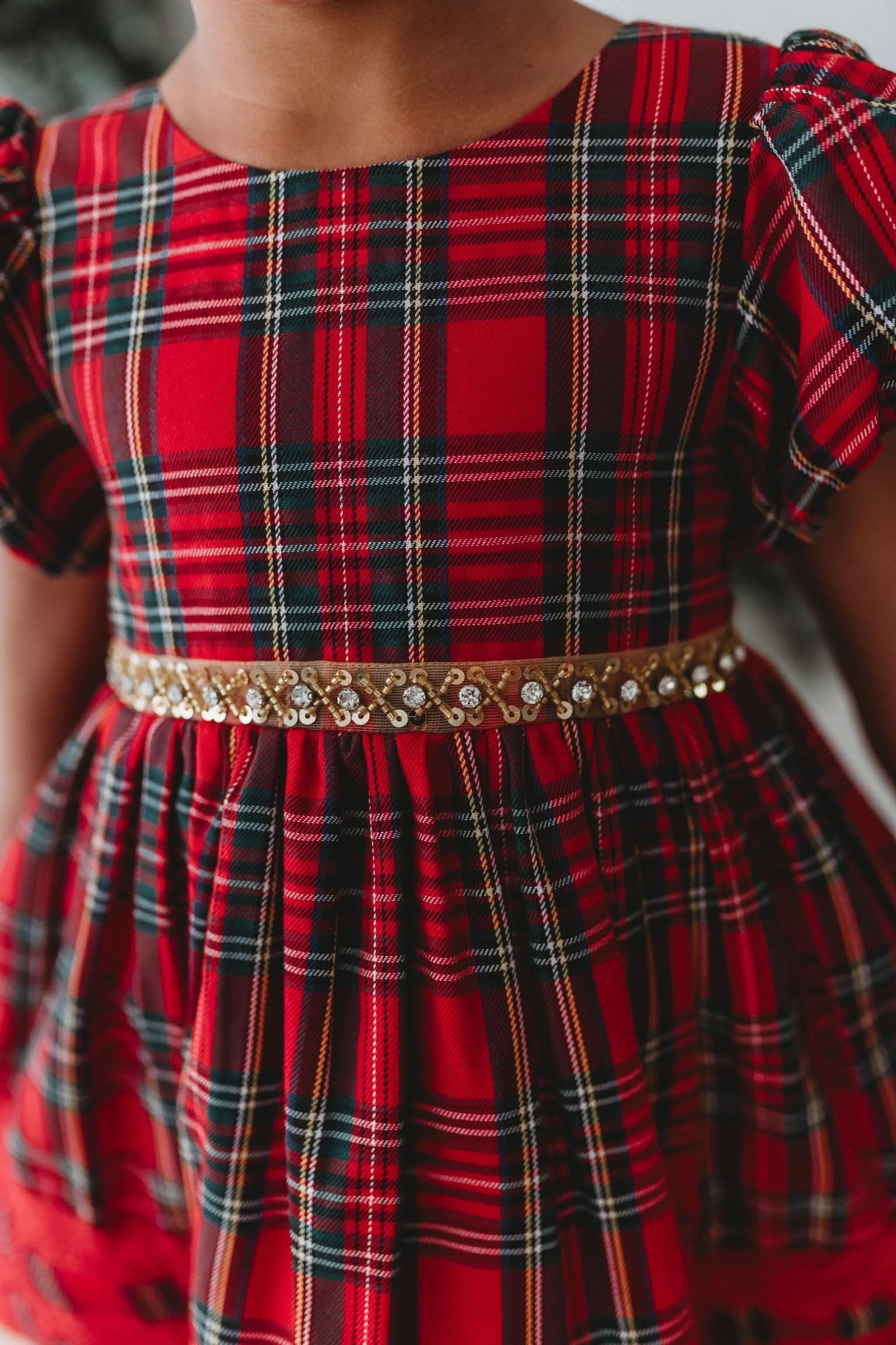 *PREORDER* Christmas Tartan Charlotte Dress