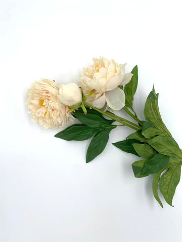 Realistic Artificial Peony - Bundle of 3 in - Florals photo