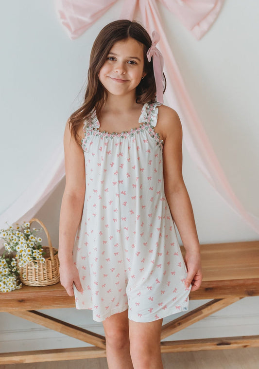 Jolie Bow Romper in - Jumpsuits & Rompers photo