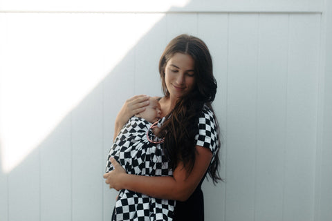 Black Race Ring Sling Carrier in - photo