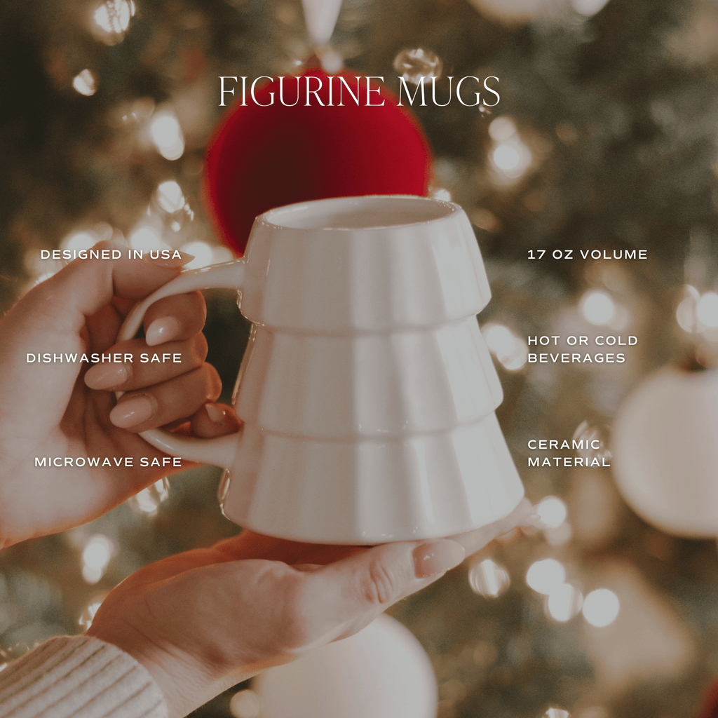 Green Tree 17oz. Figurine Coffee Mug - SwagglyLife Home & Fashion