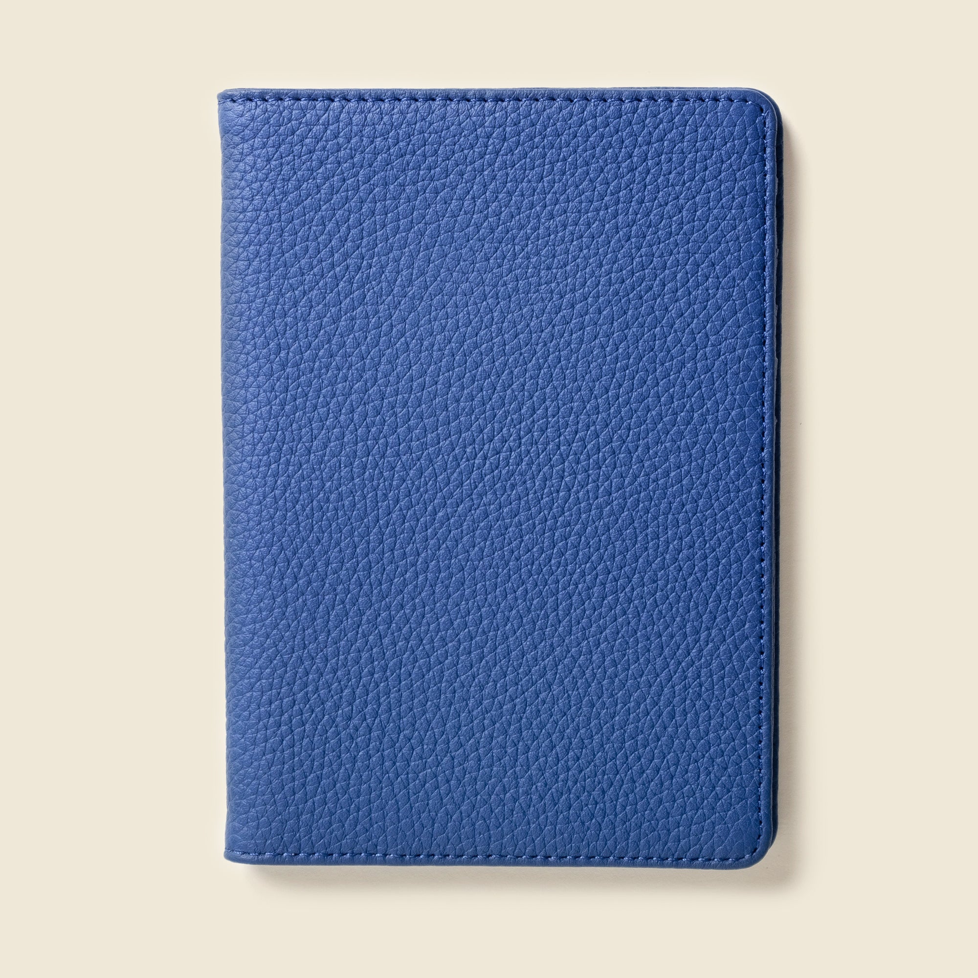 Leather Passport Wallet with RFID Shield- Cobalt in - Small Leather Goods photo