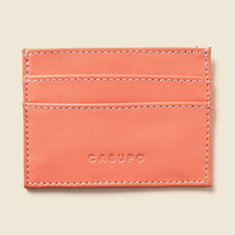 Slim Card Holder Wallet With RFID Protection - Pink in - Slim Card Holder photo
