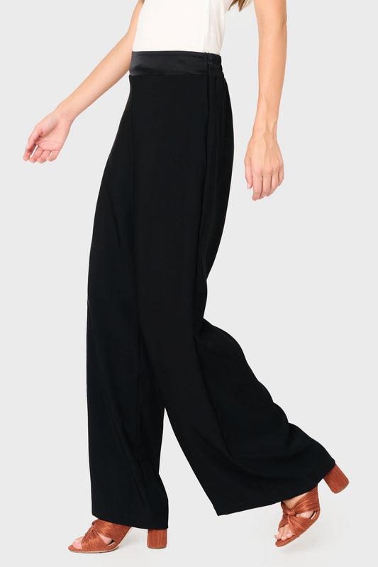 Solstice Satin Trim Pant in - 30, PANTS, 354 photo