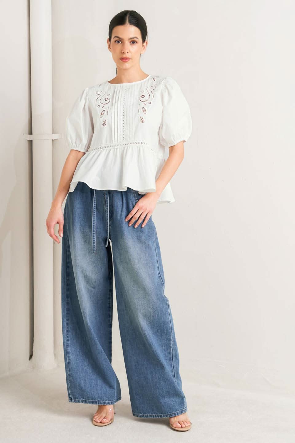 SILENT MORNING WOVEN TOP in - TOPS photo