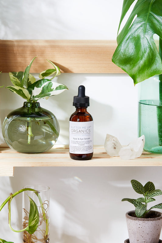 Organic Face & Eye Serum / Organic Facial Oil / Anti-Aging Serum / Organic Facial Serum / Natural Face Oil Butter Me Up Organics / in - Face photo
