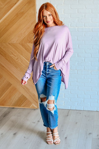 Sew in Love Face It Together Step Hem Pullover in - Tops photo