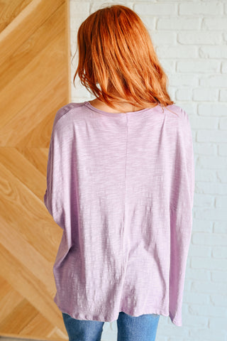 Sew in Love Face It Together Step Hem Pullover in - Tops photo