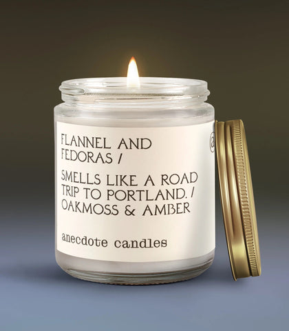 Flannel & Fedoras in Standard Jar - candles photo