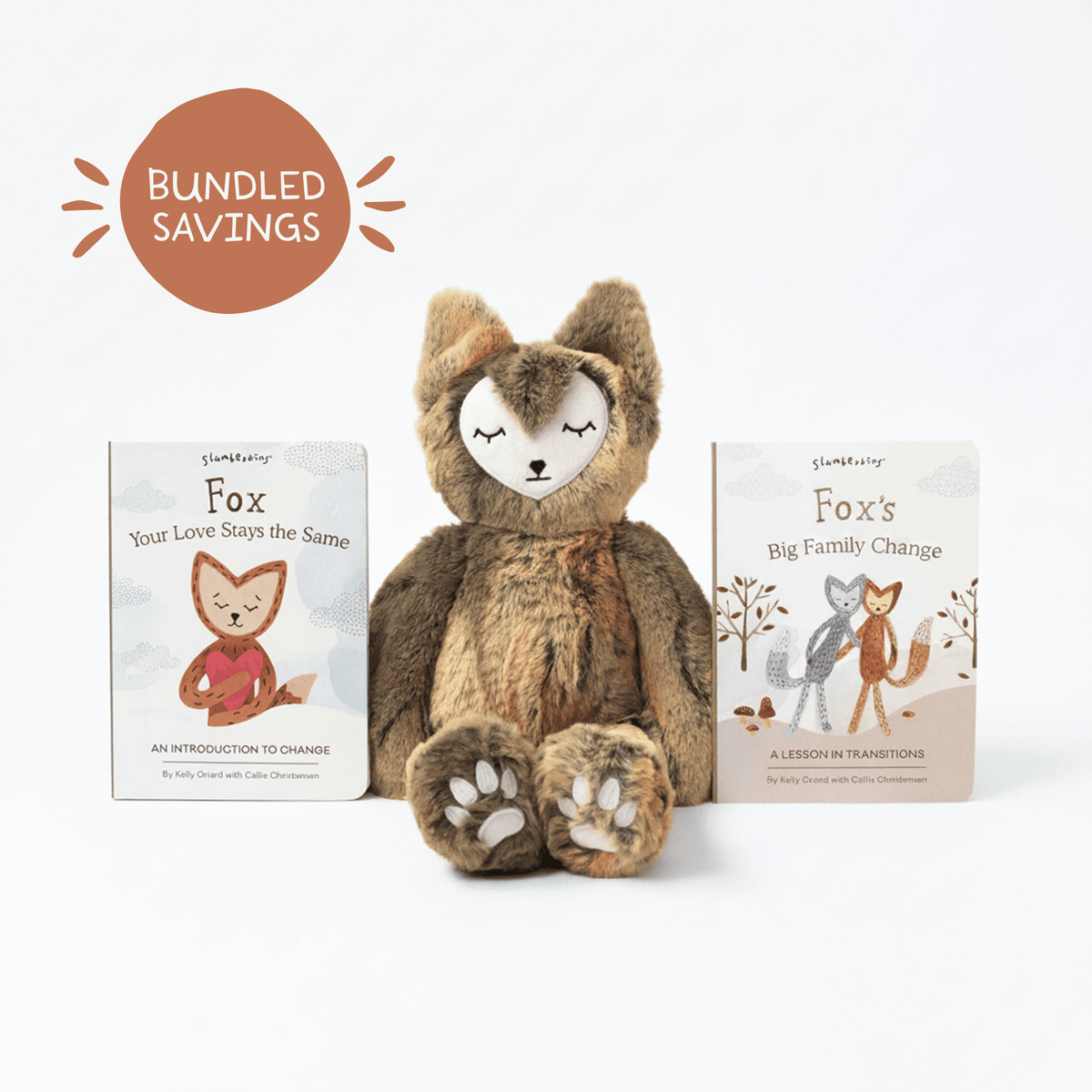 Slumberkins Fox Kin Stuffed Animal & Hardcover Book