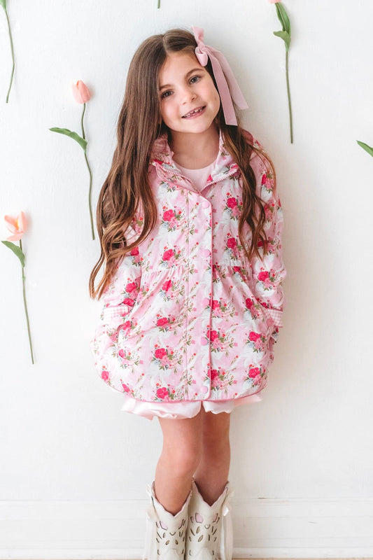 *PREORDER* Floral Finery Raincoat in - Coats & Jackets photo