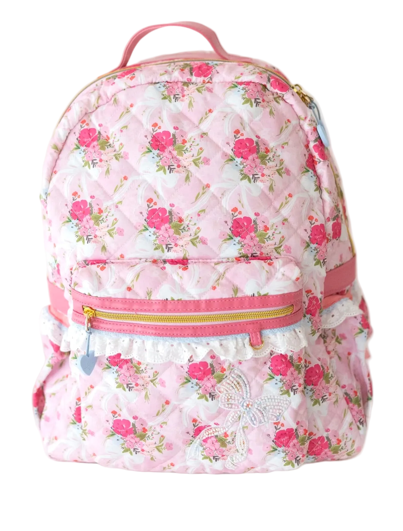 *PREORDER* Quilted Backpack ~ Floral Finery in - photo