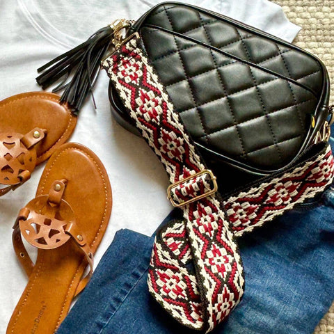 Quilted Courtney Crossbody | Choose Your Strap in - Bags photo