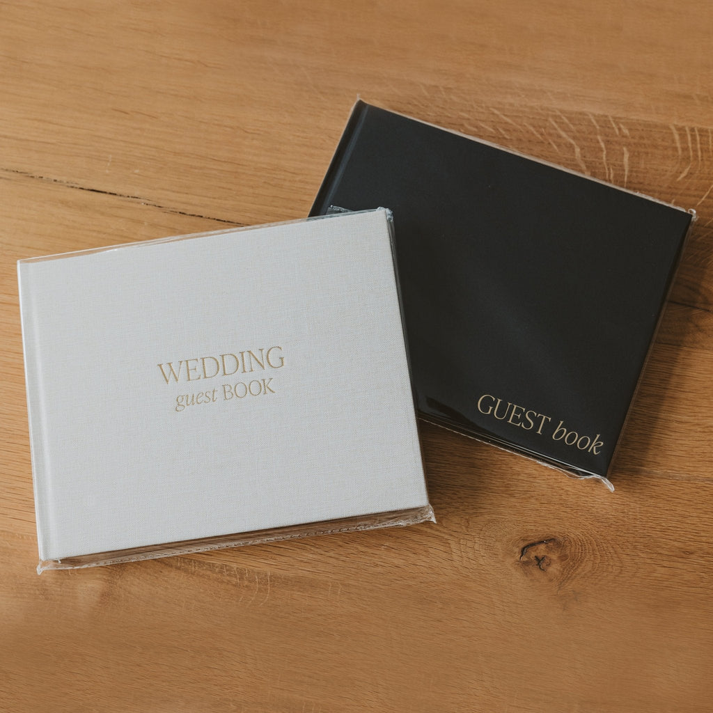 Tan Wedding Guestbook - SwagglyLife Home & Fashion