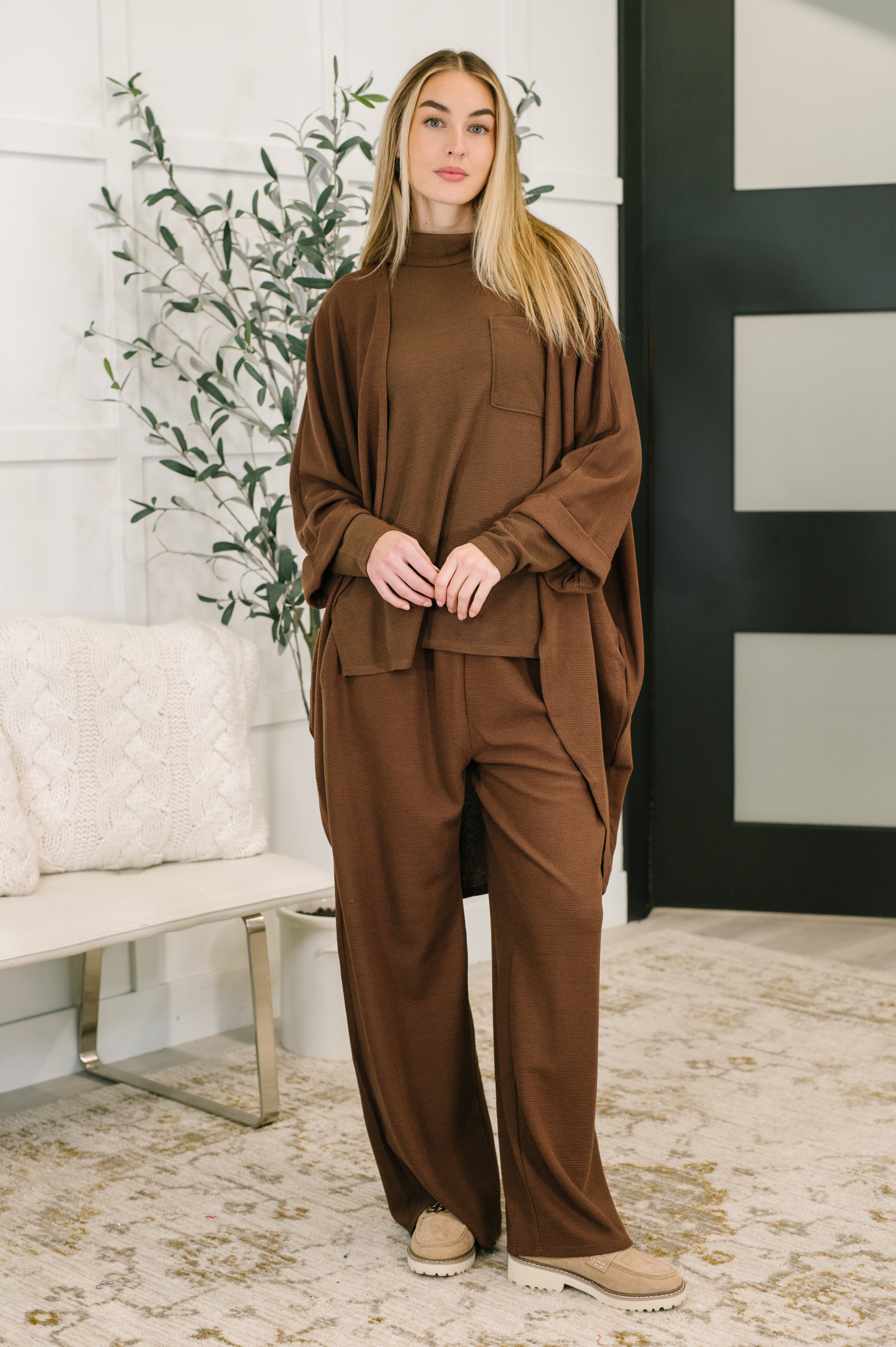 Getaway Set in Dark Mocha in - Womens photo