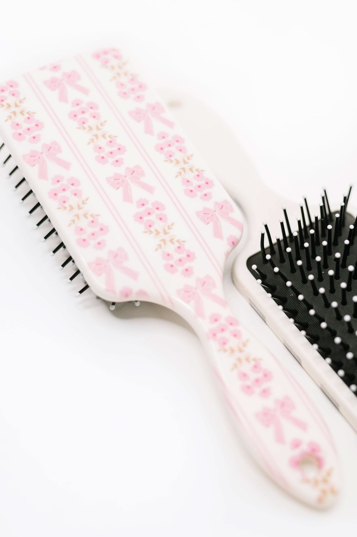 Girly Girl Bow and Floral Hair Brush in - Womens photo