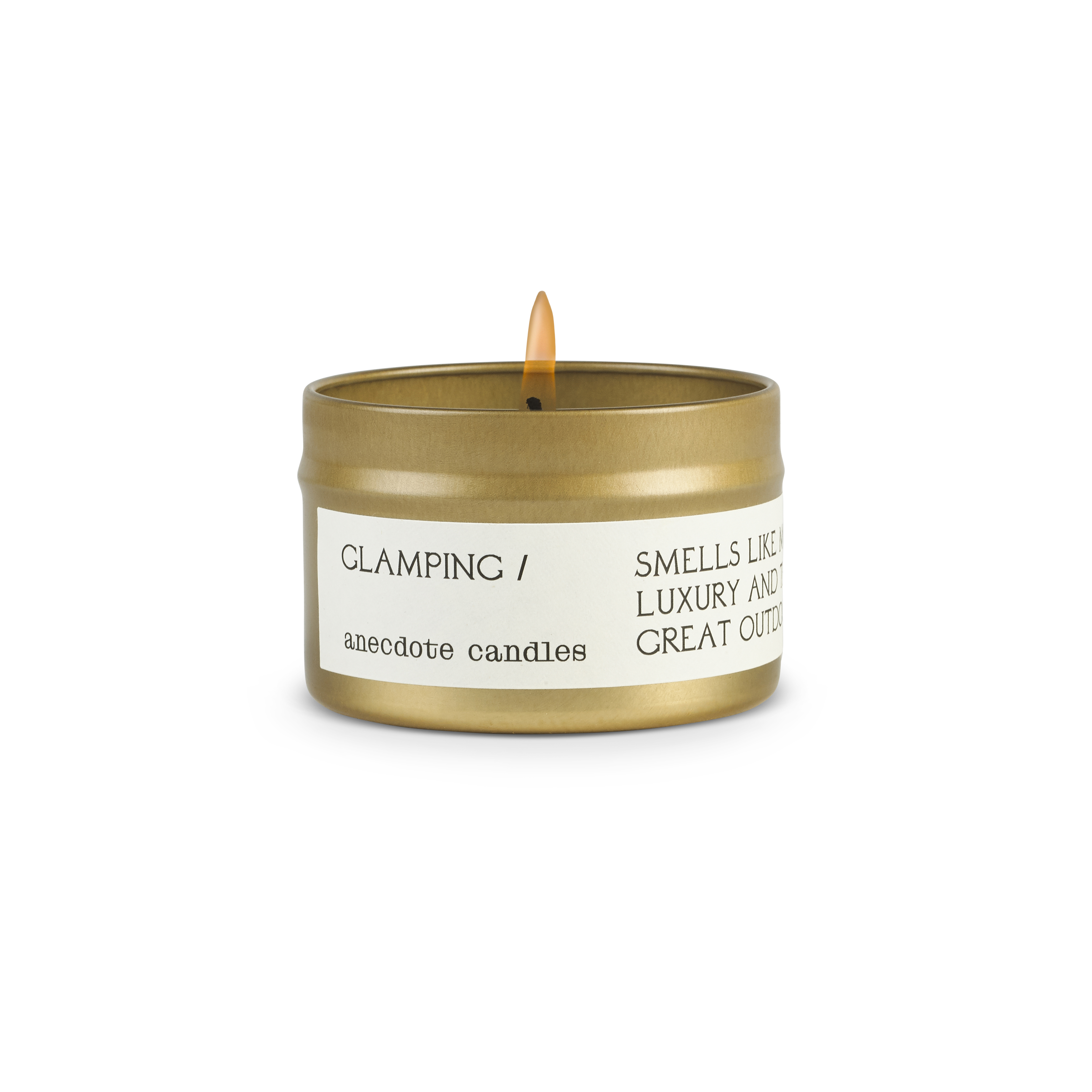 Glamping in - candles photo