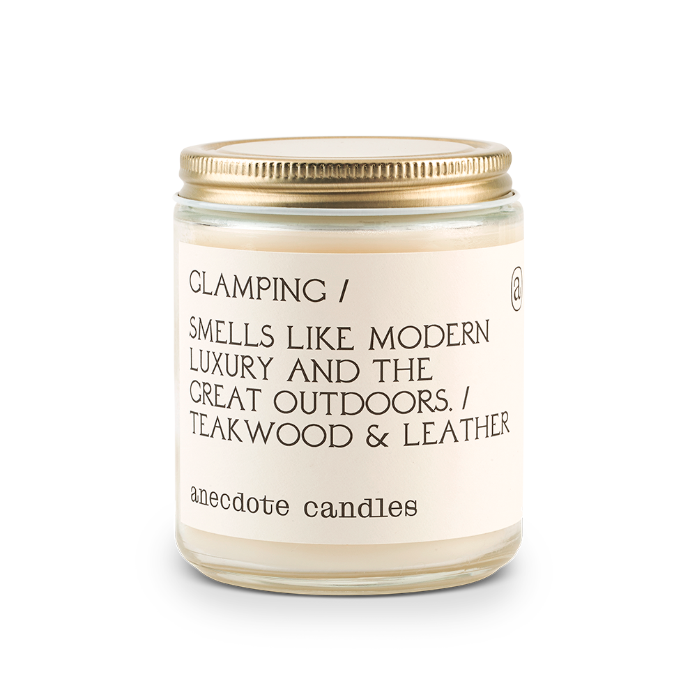Glamping in - candles photo