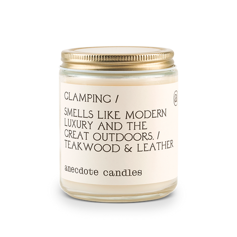 Glamping in - candles photo