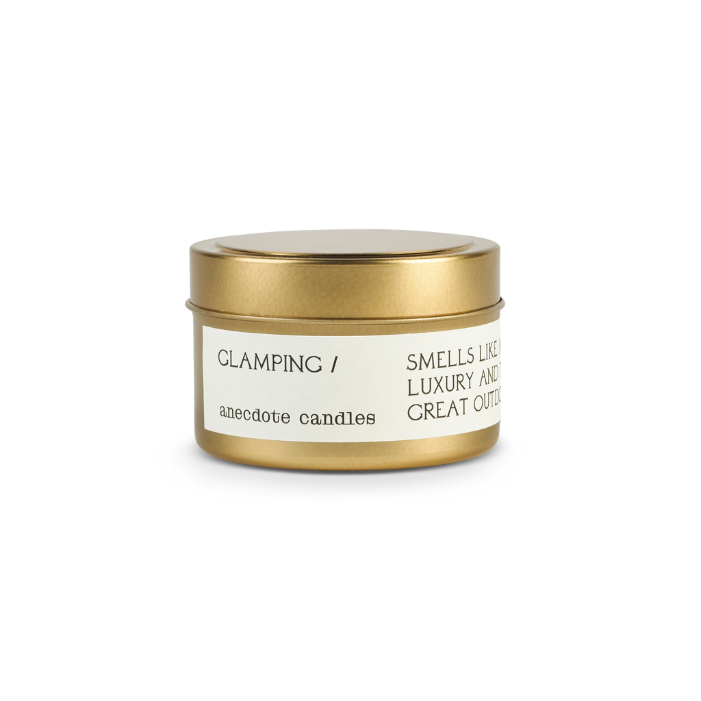 Glamping in - candles photo