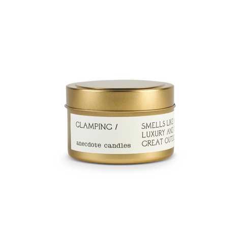 Glamping in - candles photo