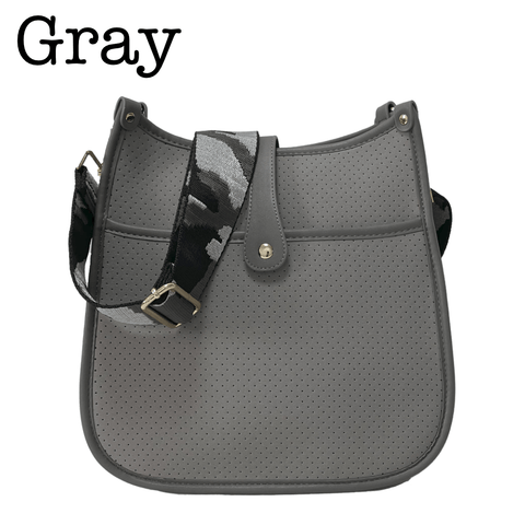 Neoprene Courier | Choose Your Strap in Gray - Bags photo