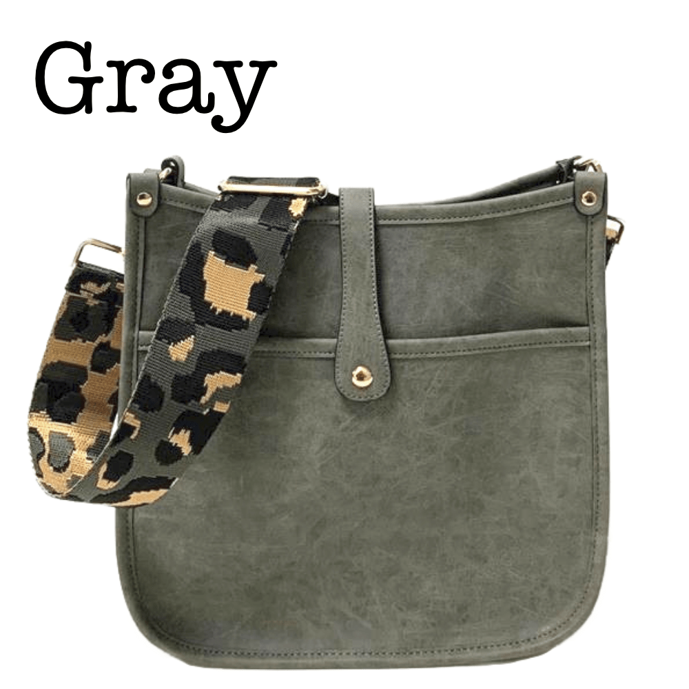 Emmy Courier | Choose Your Strap in Gray - Bags photo