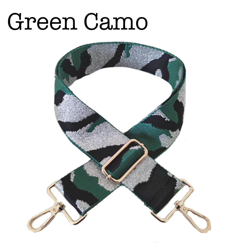 Bag Straps | 30 Styles in Green Camo - Bags photo