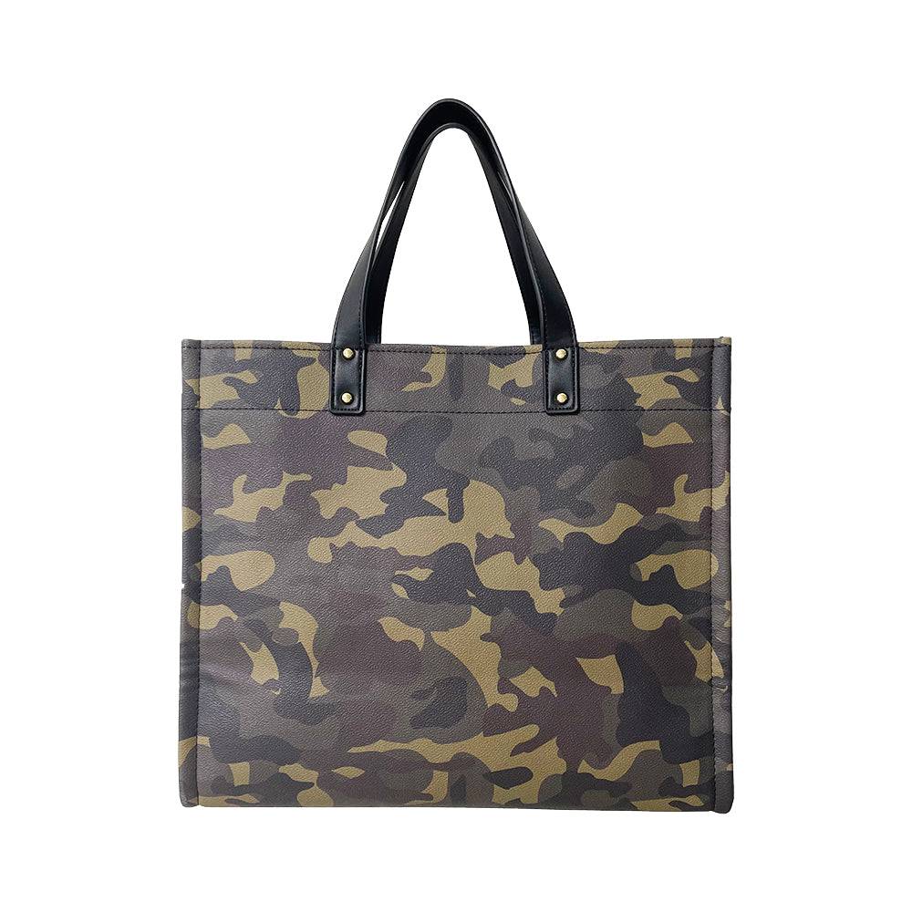 Campbell Tote | Choose Your Strap in Camo - Bags photo