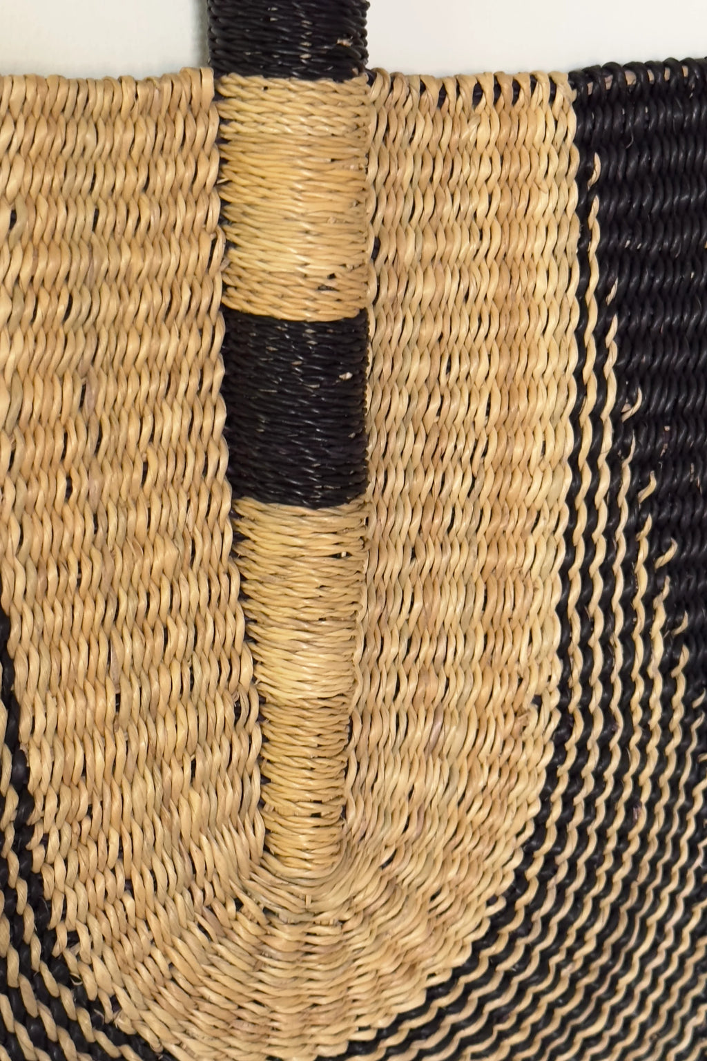 Handwoven Bolga Fan – Small in - photo