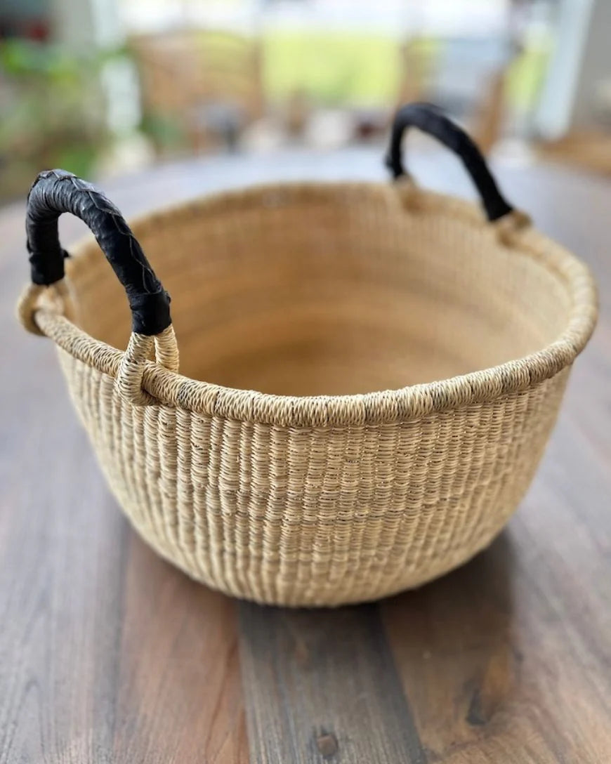 Handwoven African Catch-All Basket - Natural in - Baskets photo