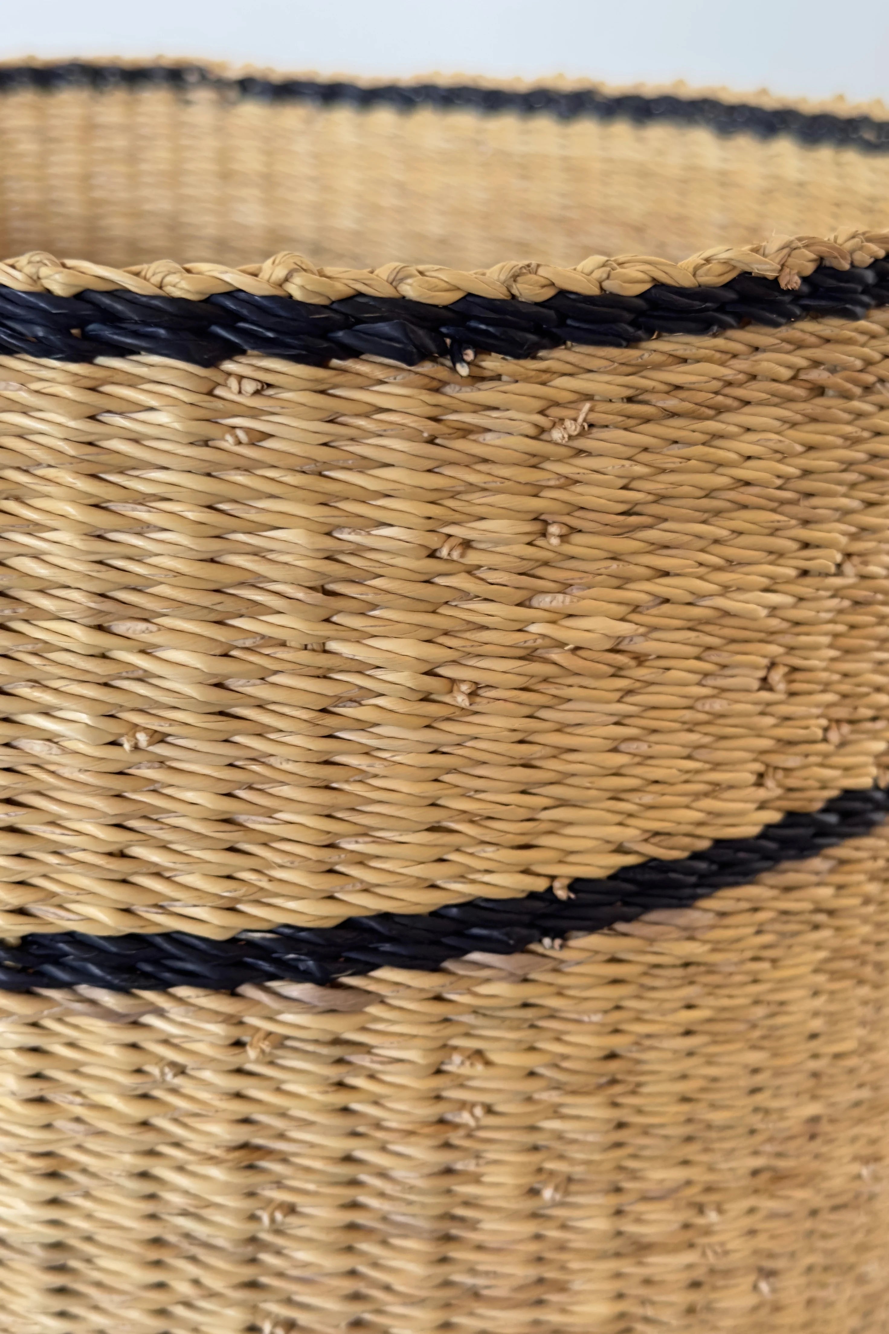 African Stripe Planter & Storage Basket in - Baskets photo