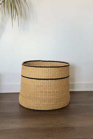 African Stripe Planter & Storage Basket in Default Title - Baskets photo
