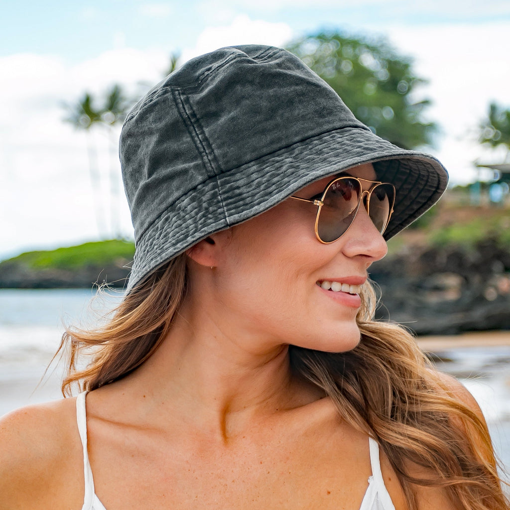 Distressed Bucket Hats in - photo