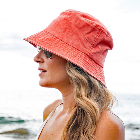 Distressed Bucket Hats in - photo