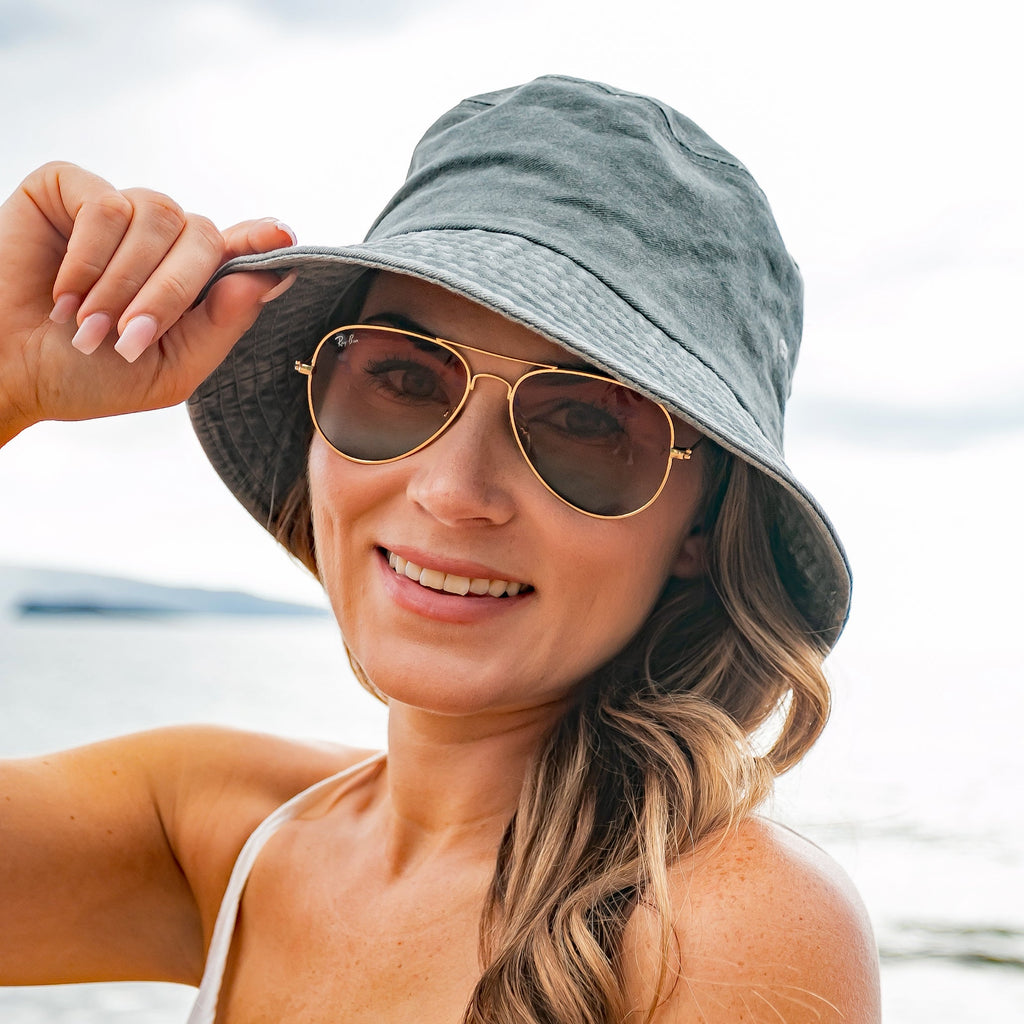 Distressed Bucket Hats in - photo