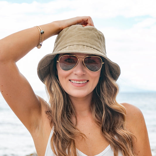 Distressed Bucket Hats in - photo