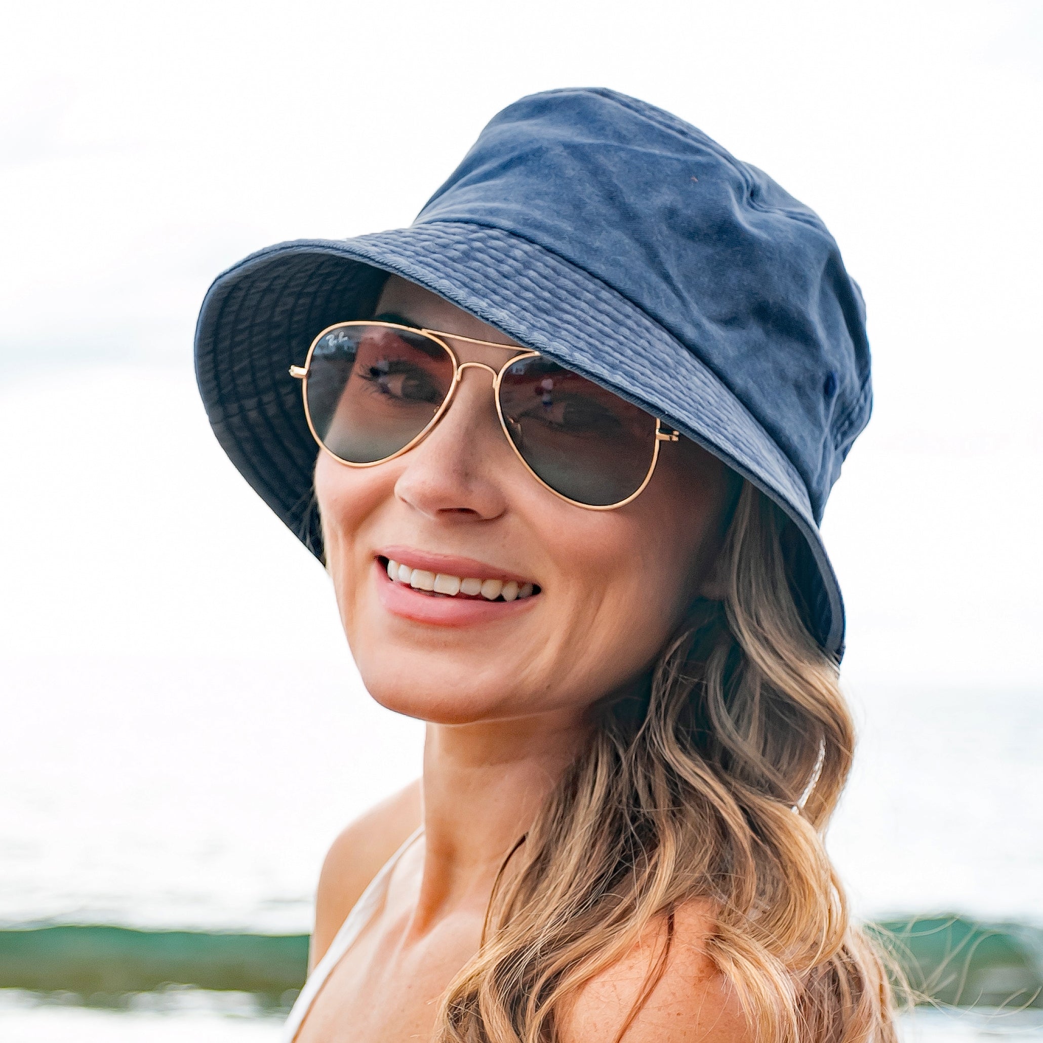 Distressed Bucket Hats in - photo