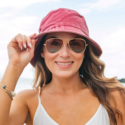 Distressed Bucket Hats in - photo