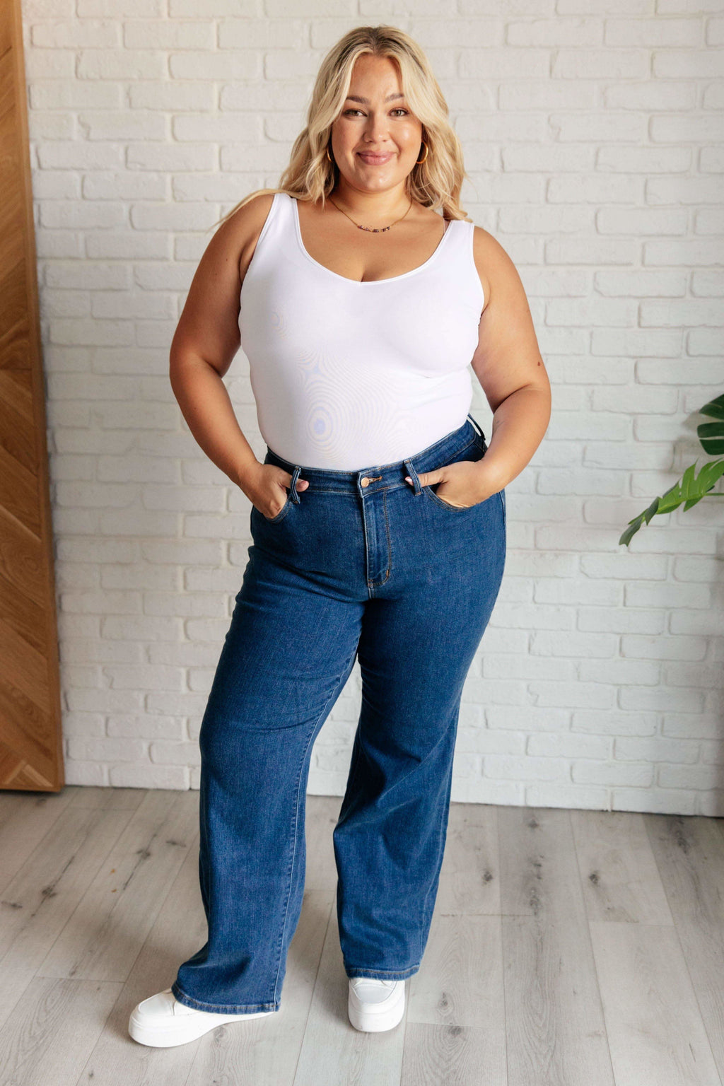 Hazel High Rise Vintage Wide Leg Jeans - SwagglyLife Home & Fashion