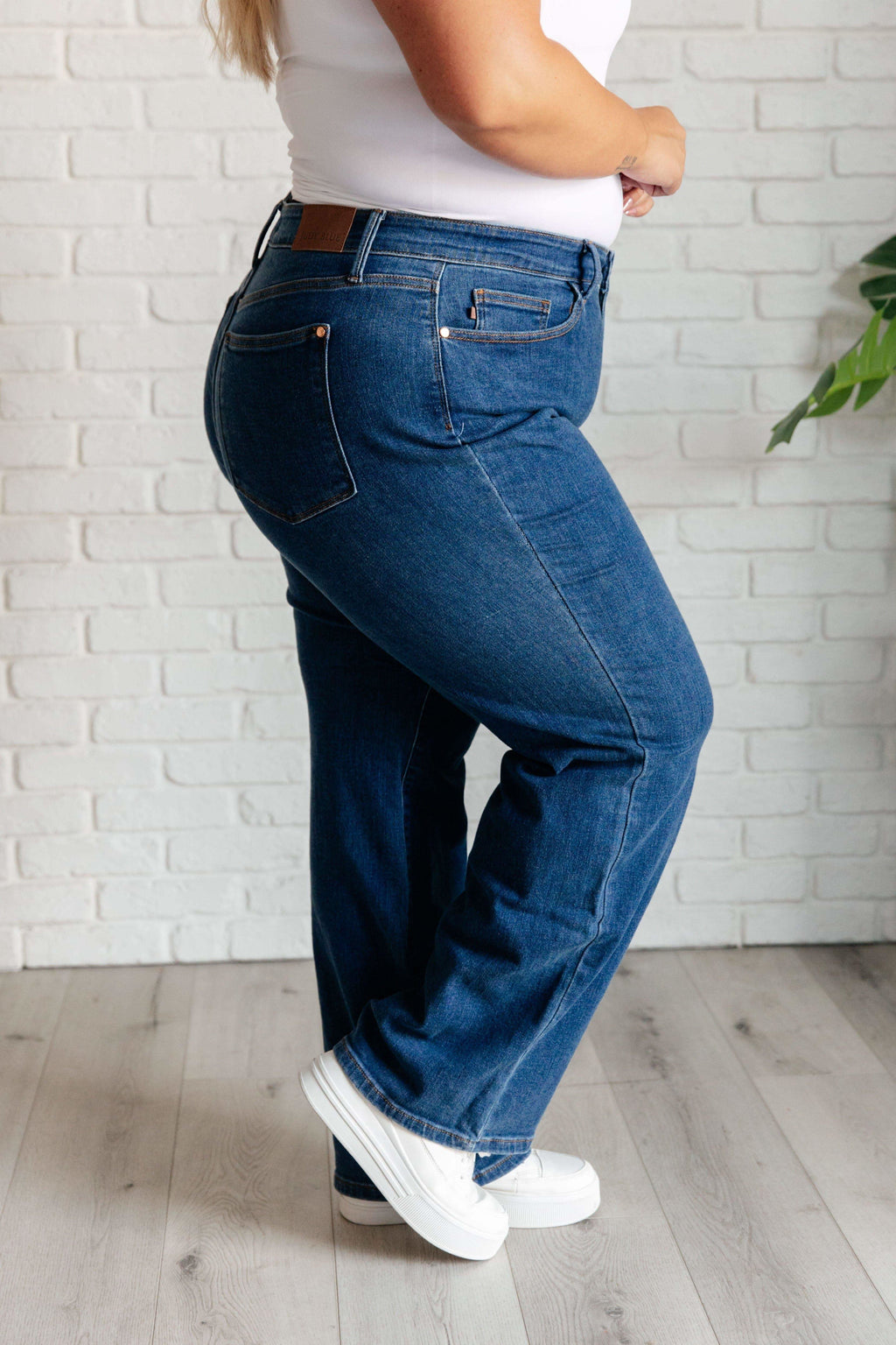 Hazel High Rise Vintage Wide Leg Jeans - SwagglyLife Home & Fashion