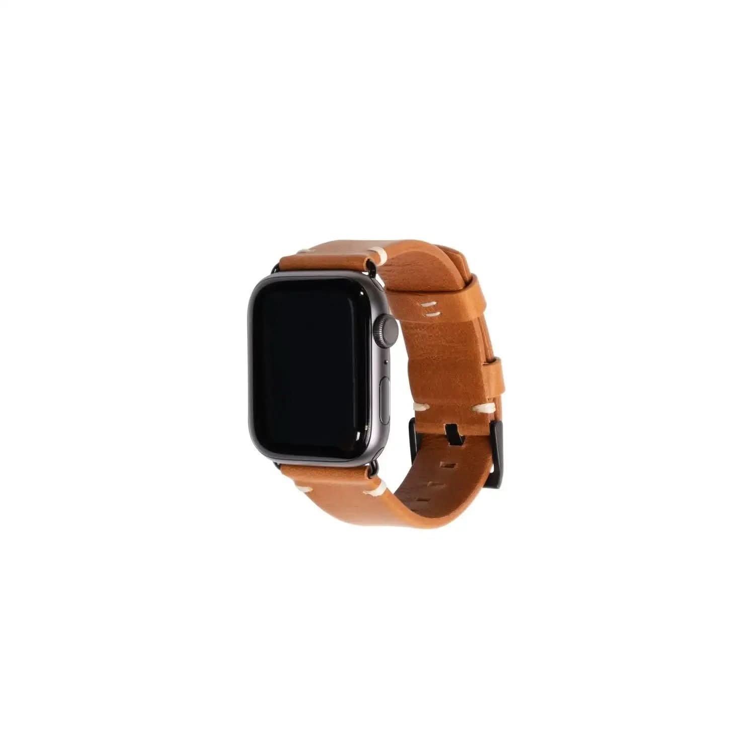 The Watch Band | Andar in 40 41 42mm Black Camel Tan - Goods photo