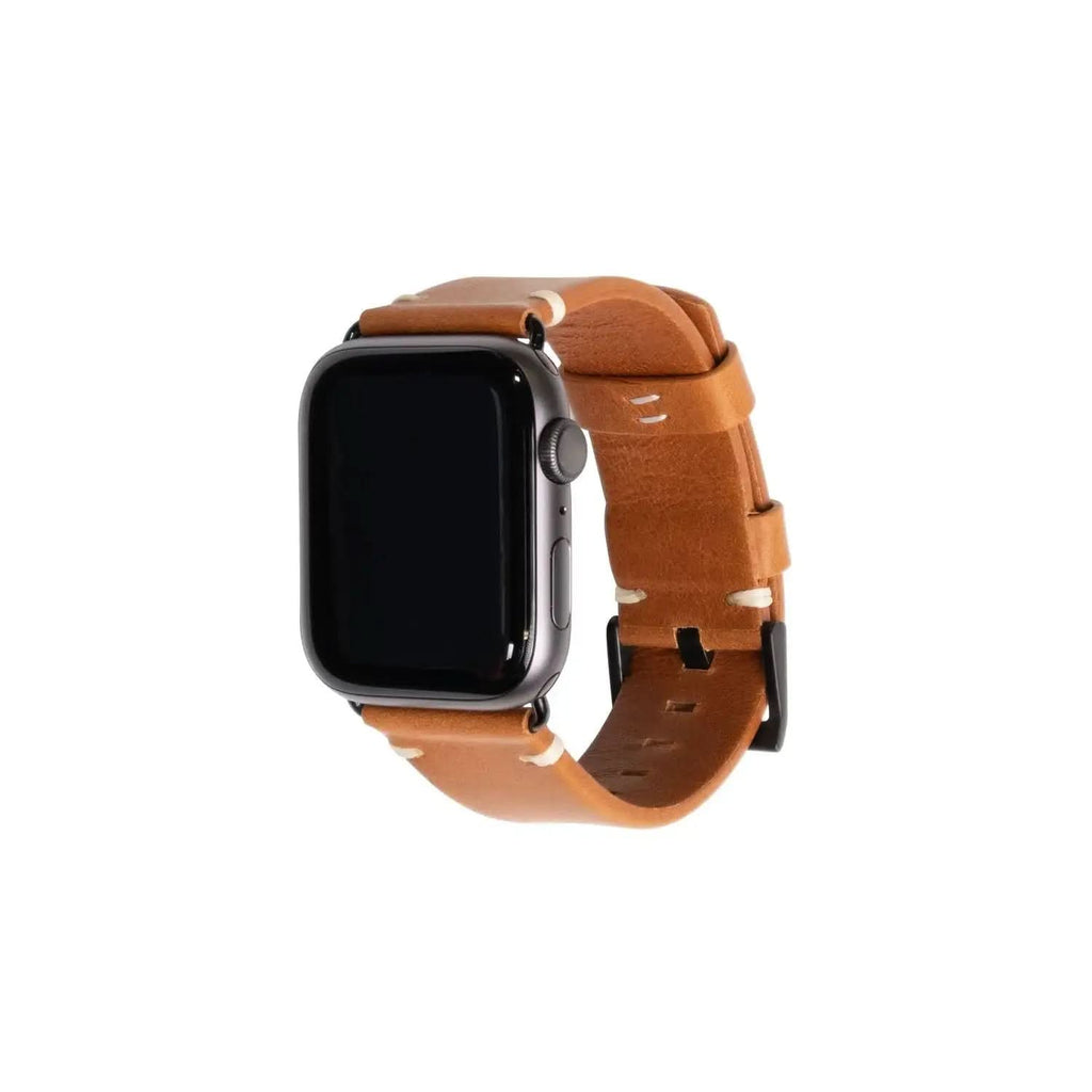 The Watch Band | Andar in 44 45 46 49mm Black Camel Tan - Goods photo