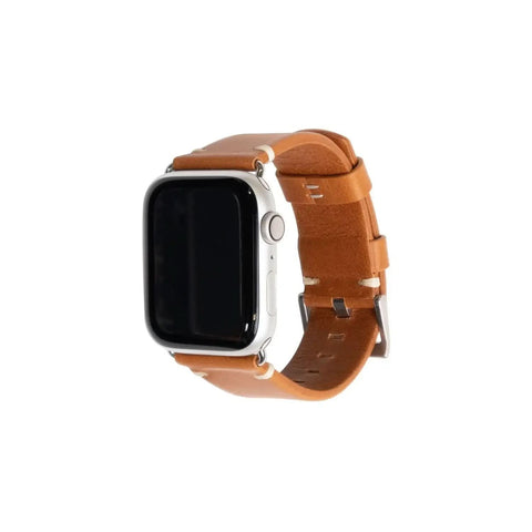 The Watch Band | Andar in 44 45 46 49mm Silver Camel Tan - Goods photo