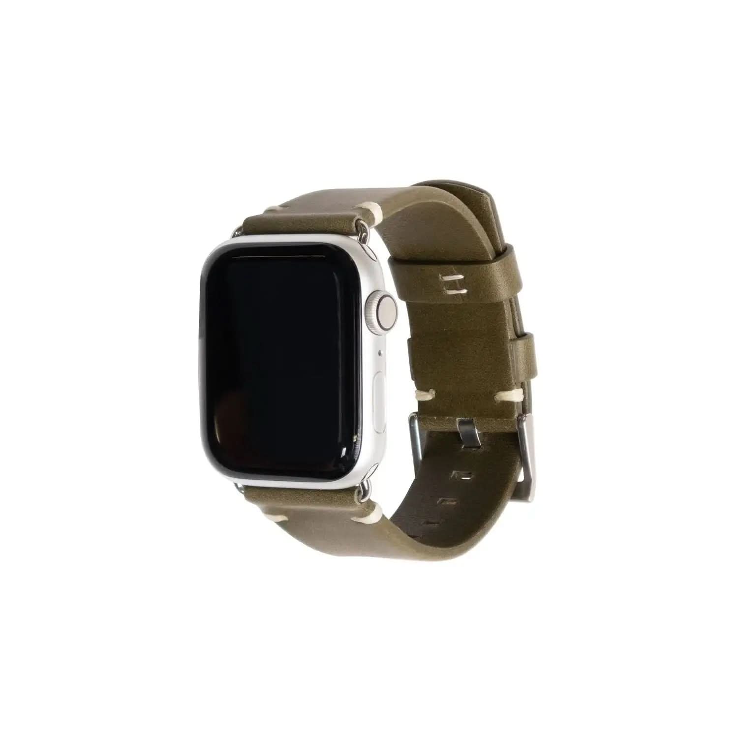 The Watch Band | Andar in 44 45 46 49mm Silver Moss - Goods photo