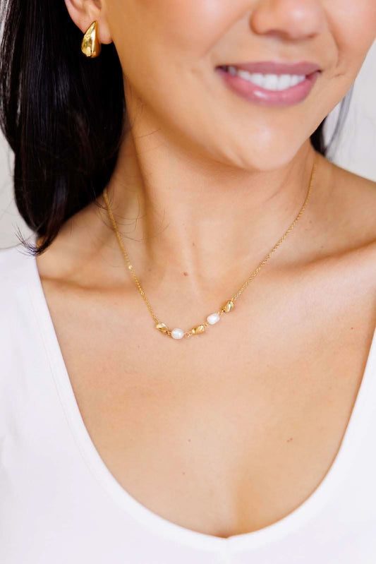Higher Standards Pearl Necklace in - Accessories photo